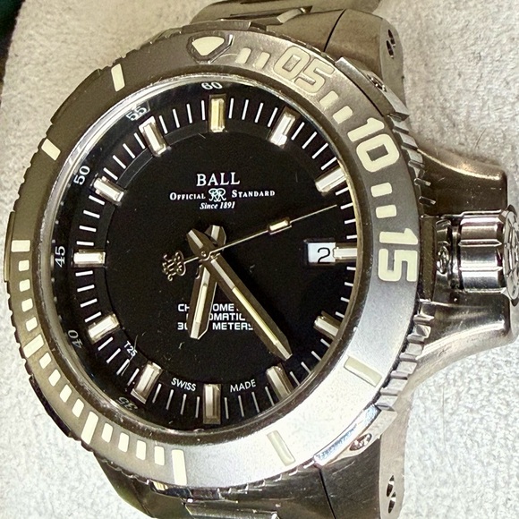 Ball Engineering II Hydrocarbon DeepQuest Date Designer Diver Mens Watch. - Picture 4 of 7
